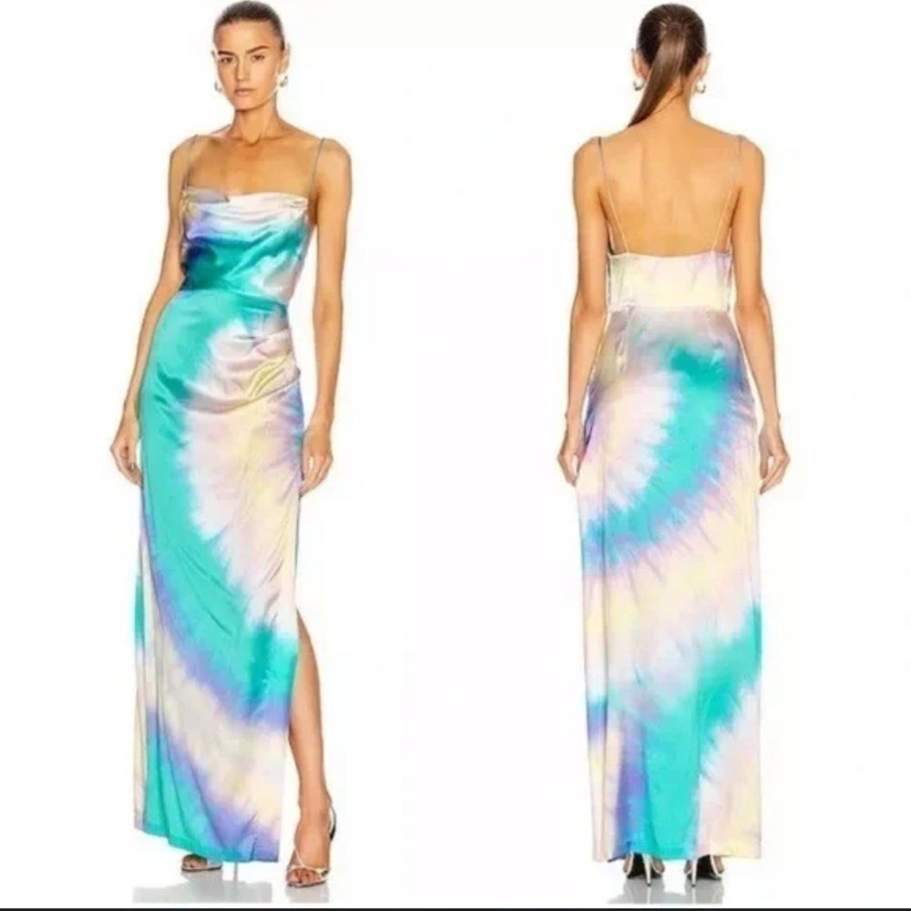 Retrofete Marlene Dress in Multi Tie Dye XL - Picture 15 of 15